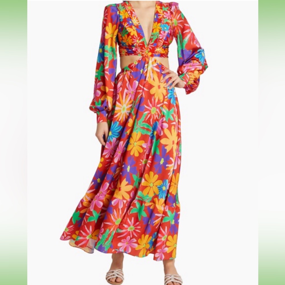 PATBO cutout dress